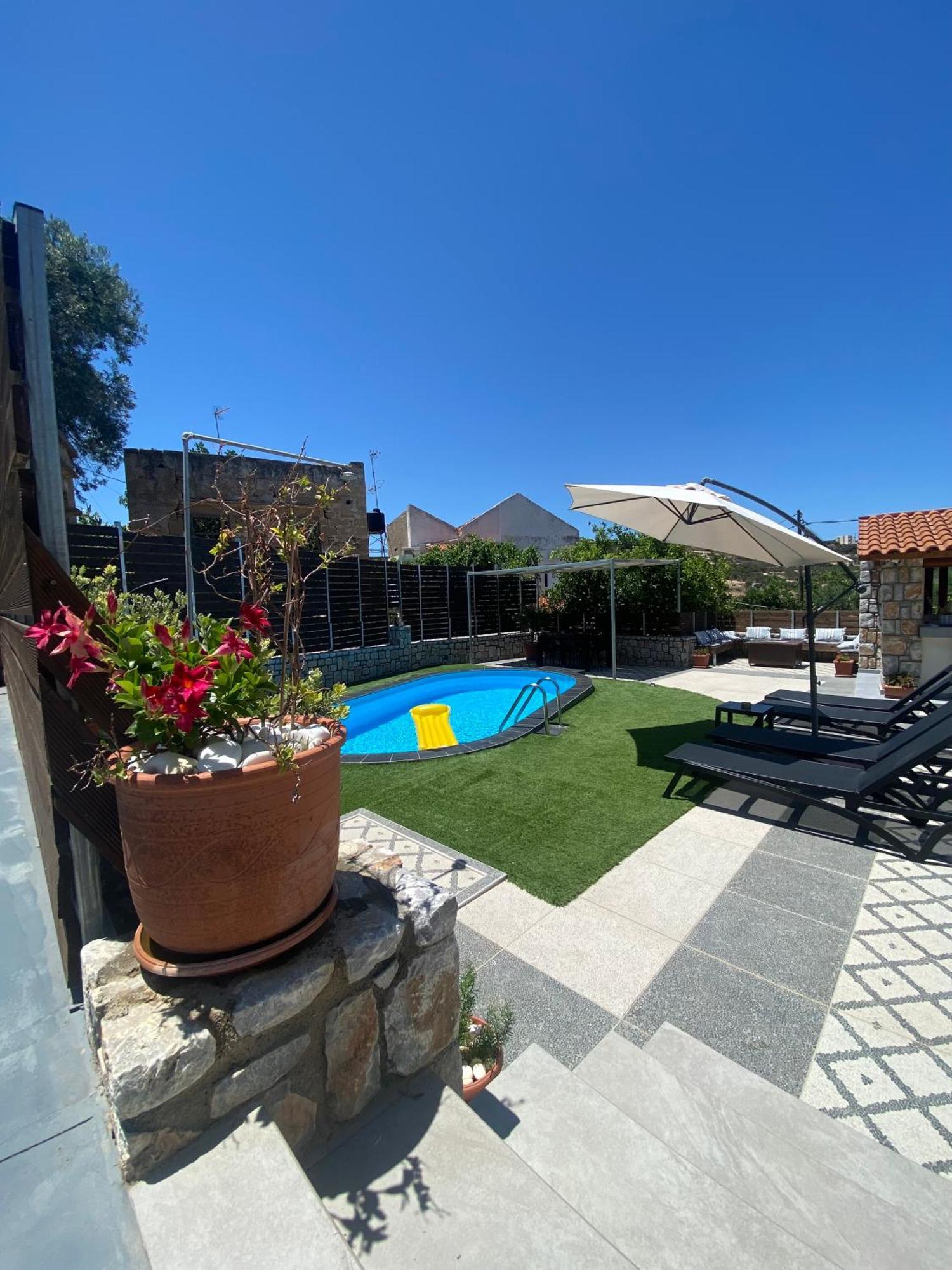 Casa Christina-Luxury Villa Kíssamos Екстериор снимка