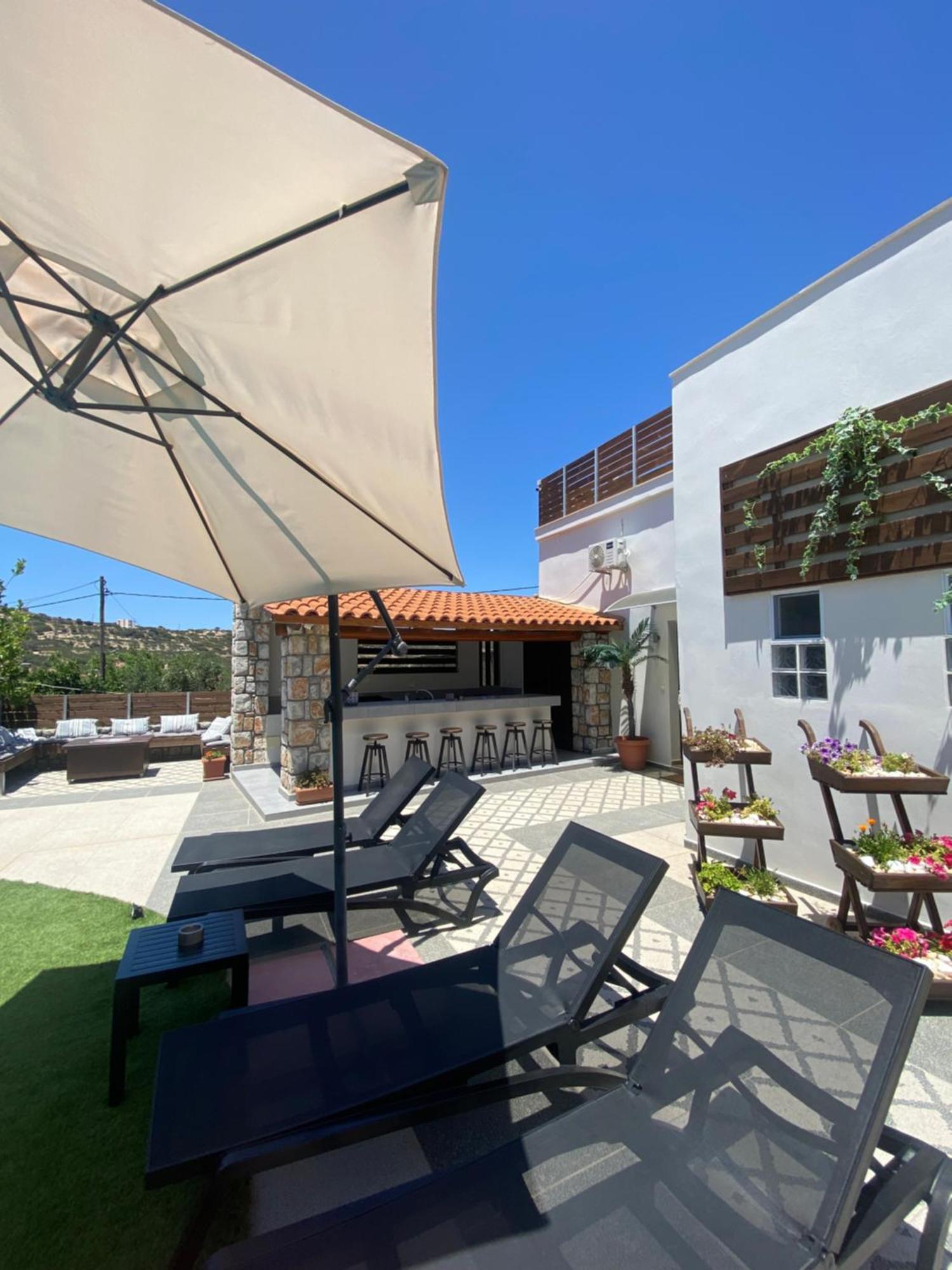 Casa Christina-Luxury Villa Kíssamos Екстериор снимка