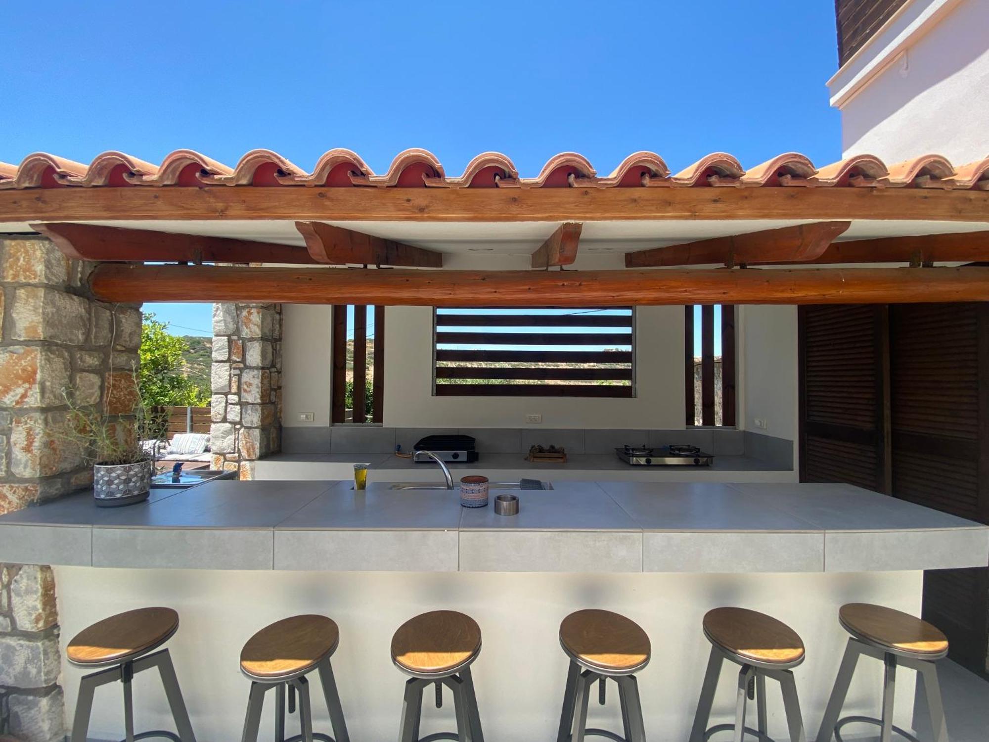 Casa Christina-Luxury Villa Kíssamos Екстериор снимка